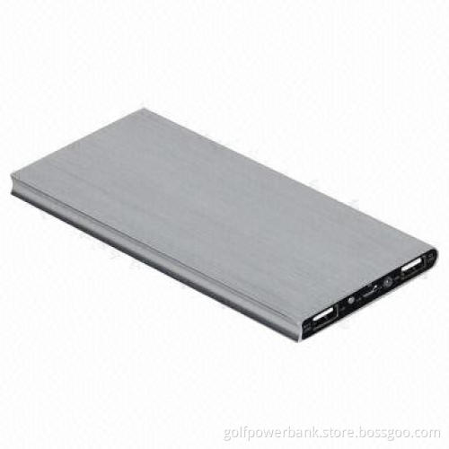 Portable Two-port USB Output Power Bank with 8,000mAh High Capacity